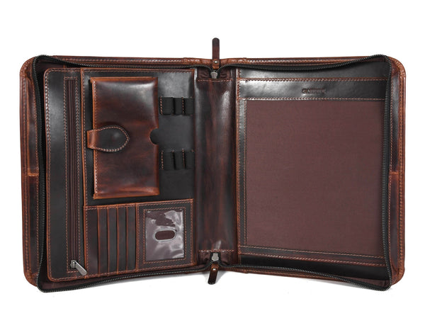 Leather Portfolio - Custom - Aaron Leather Goods