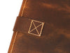 Rustic Leather Journal Notebook – Refillable Diary 5x7 & 6x8 Inches - Aaron Leather Goods
