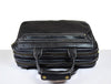 Aaron Leather Goods Black Leather Office Bag for Men | Full Grain Laptop Briefcase with Shoulder Strap – 16 Inch - Aaron Leather Goods