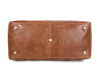 Premium Full-Grain Leather Weekender Duffel Bag for Travel & Business | 22 Inch