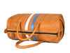 Luxura Leather Duffle Bag - Tan - Aaron Leather Goods