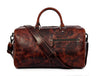 Leather Travel Duffle Bag - Aaron Leather Goods