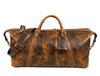 Vintage Leather Duffle Bag – LH-TB-161 - Aaron Leather Goods