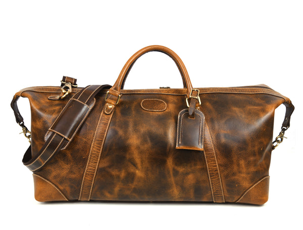 Vintage Leather Duffle Bag – LH-TB-161