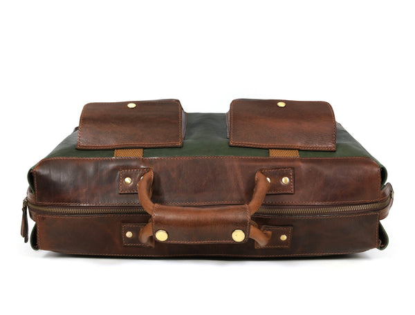 Leather Travel Bag - Aaron Leather Goods