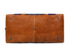 Canvas & Leather Duffle Bag – Weekend Travel Companion - Aaron Leather Goods