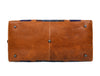 Canvas & Leather Duffle Bag – Weekend Travel Companion - Aaron Leather Goods