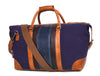 Canvas & Leather Duffle Bag – Weekend Travel Companion - Aaron Leather Goods