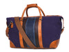Canvas & Leather Duffle Bag – Weekend Travel Companion - Aaron Leather Goods