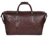 Premium Leather Duffle Bag - Aaron Leather Goods