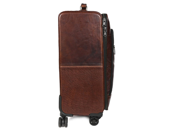Leather Trolley Bag - Aaron Leather Goods