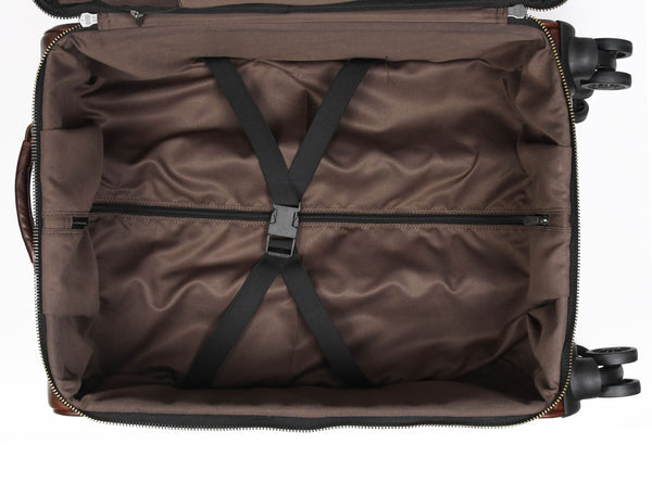 Leather Trolley Bag - Aaron Leather Goods