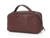 Premium Leather Toiletry Bag for Men – Compact Travel Dopp Kit with Carry Handle & Dual Zipper – Handmade Shaving Kit Organizer (Model: LH - WB - 125) - Aaron Leather Goods