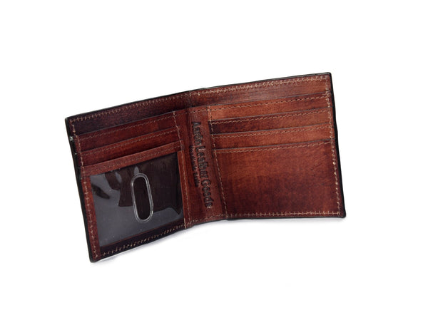 Tooled Leather Wallets For Men - Aaron Leather Goods