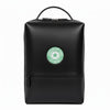 Premium Black Leather Backpack for Professionals