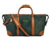 Leather Suede Duffle Bag - Aaron Leather Goods