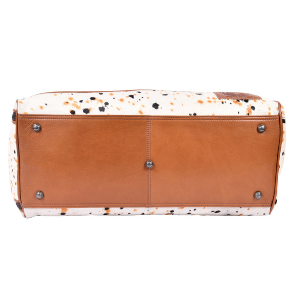 Luxury Leather Duffle Bag for Travel, Gym & Weekend Getaways