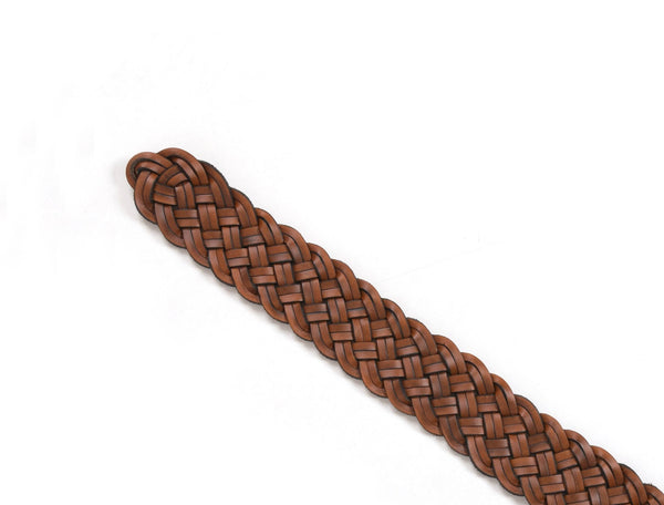 Leather Webbing Belt - WBLT - 590 - Aaron Leather Goods