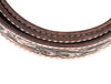 Zynkora Leather Tooled Belt - Brown - Aaron Leather Goods