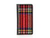 Leather Tweed Long Wallet for Men - Aaron Leather Goods