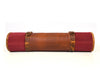 Marchena Canvas Knife Roll - Raspberry - Aaron Leather Goods