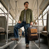 Aaron Leather Goods – Premium Leather and Suede Backpack - Aaron Leather Goods Inc