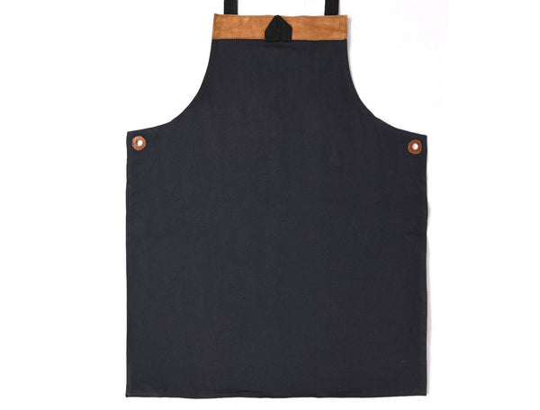 Serena Suede Apron - Tawny Brown - Aaron Leather Goods