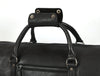 Austin Leather Overnight Bag - Black - Aaron Leather Goods Inc