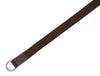 Paso Canvas Belt with D-ring - Green - Aaron Leather Goods