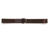 Paso Canvas Belt with D-ring - Green - Aaron Leather Goods