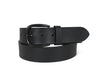 Globe Leather Belt - Black - Aaron Leather Goods