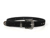 Nome Leather Belt - Black - Aaron Leather Goods