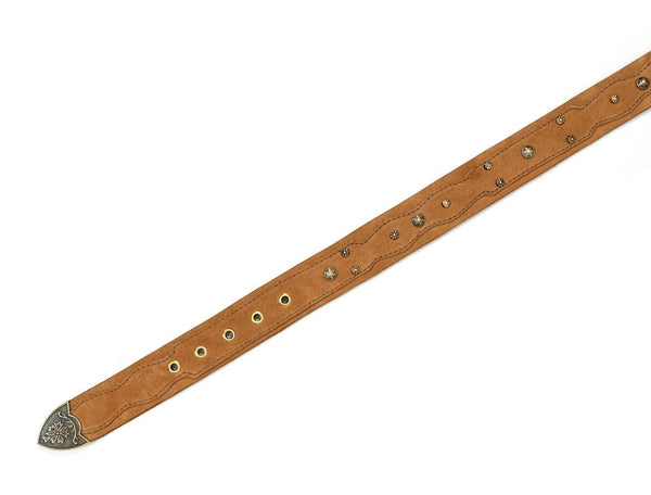 Nome Leather Belt - Dark Brown - Aaron Leather Goods