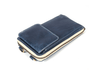 Fremont Hand Tooled Leather Clutch - Royal - Aaron Leather Goods Inc