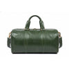 Green Leather Duffle Bag for Travel & Gym – Premium Finish - Aaron Leather Goods