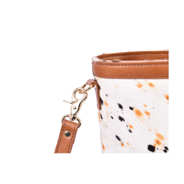 Hairon Leather Ladies Tote Bag with Adjustable Shoulder Strap - Aaron Leather Goods