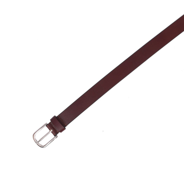 Handcrafted Genuine Dark Brown Leather Belt for Men – Premium Full Grain Leather Dress & Casual Belt with Gift Box - Aaron Leather Goods Inc