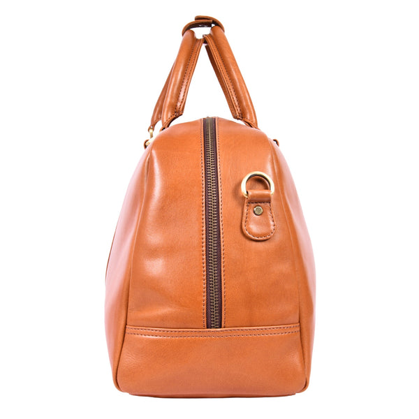 Handcrafted Leather Duffle Bag for Gym & Travel - Aaron Leather Goods