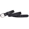 Handcrafted Textured Black Genuine Leather Belt for Men – Premium Saffiano Leather Dress & Casual Belt with Gift Box - Aaron Leather Goods Inc