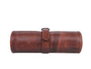 Handmade Leather Knife Roll Bag – Compact Chef Knife Storage Case - Aaron Leather Goods Inc