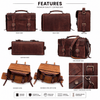Handmade Leather Knife Roll Bag – Professional Chef Knife Storage & Travel Case - Aaron Leather Goods Inc