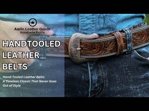 Chandler Leather Belt - Camel - Aaron Leather Goods