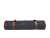 Malaga Canvas Knife Roll - Distressed Grey - Aaron Leather Goods