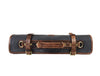Malaga Canvas Knife Roll - Distressed Grey - Aaron Leather Goods
