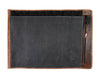 Malaga Canvas Knife Roll - Distressed Grey - Aaron Leather Goods