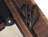 Malaga Canvas Knife Roll - Distressed Grey - Aaron Leather Goods
