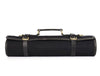 Malaga Canvas Knife Roll - Black - Aaron Leather Goods