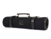 Malaga Canvas Knife Roll - Black - Aaron Leather Goods