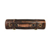 Tuscania Leather Knife Roll - Walnut Brown - Aaron Leather Goods