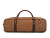 Malaga Canvas Knife Bag - Coffee - Aaron Leather Goods